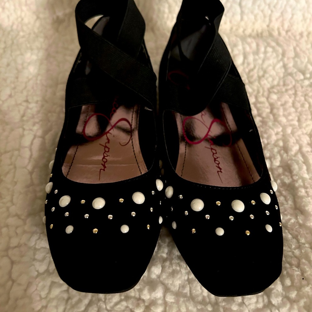 Jessica Simpson girls ballet dress shoe